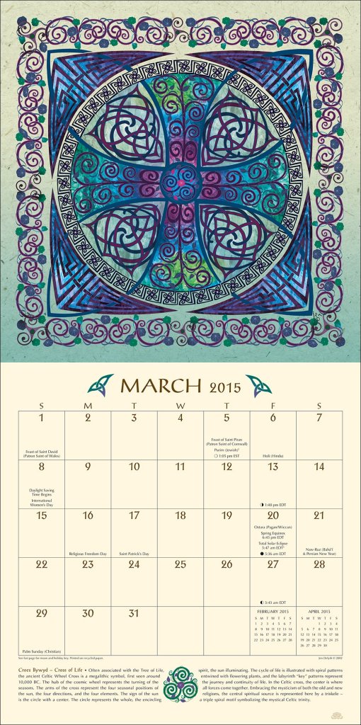 celticmandalacalendar Unique Calendars Blog 20202021