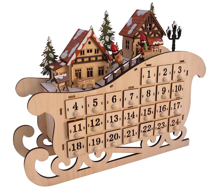 Wooden, German Style Advent Calendar Unique Calendars Blog 20202021